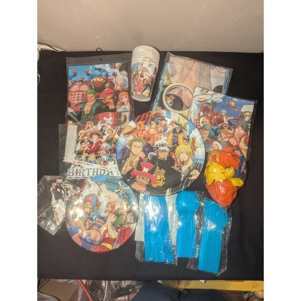 One Piece Anime Birthday Party Decorations
